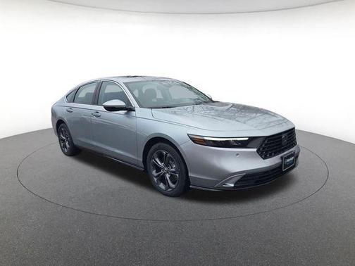 Solar Silver Metallic 2026 Honda Accord Hybrid EX-L