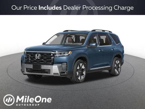 Aegean Blue 2026 Honda Pilot Elite