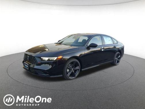 Crystal Black Pearl 2026 Honda Accord Hybrid Sport-L
