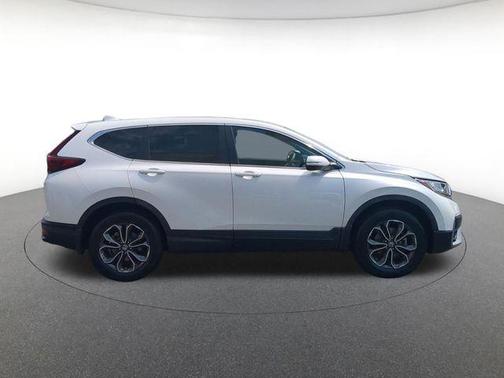 Platinum White 2021 Honda CR-V AWD EX-L