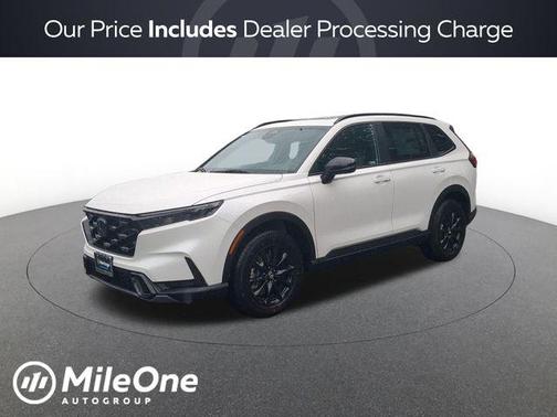 Platinum White Pearl 2026 Honda CR-V Hybrid Sport-L AWD