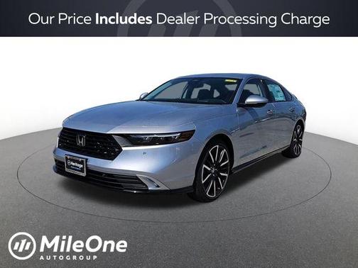 Solar Silver Metallic 2026 Honda Accord Hybrid Touring