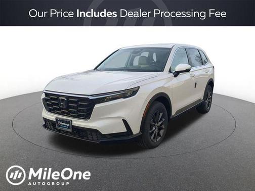 Platinum White 2026 Honda CR-V EX-L AWD