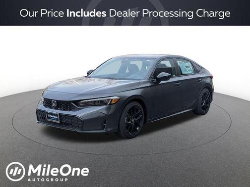 Meteorite Gray Metallic 2026 Honda Civic Sport