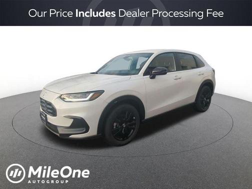 Platinum White 2026 Honda HR-V AWD Sport