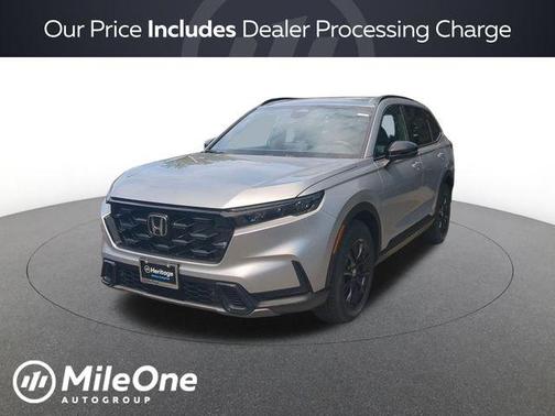 Solar Silver Metallic 2026 Honda CR-V Hybrid Sport-L AWD