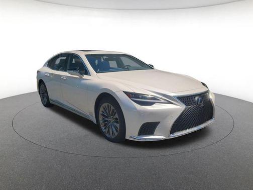 White Pearl 2022 Lexus LS 500 Base