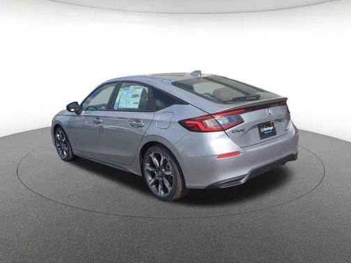 Solar Silver Metallic 2026 Honda Civic Hybrid Sport Touring