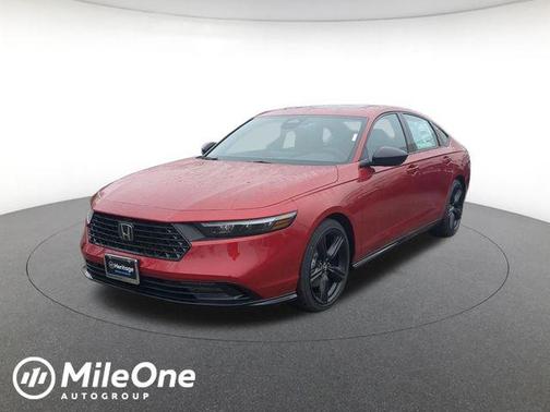 Radiant Red 2026 Honda Accord Hybrid Sport-L