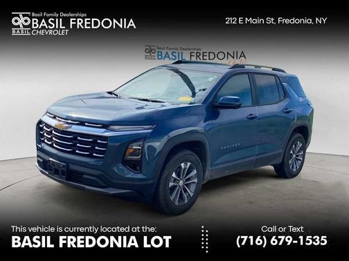 Lakeshore Blue Metallic 2025 Chevrolet Equinox LT