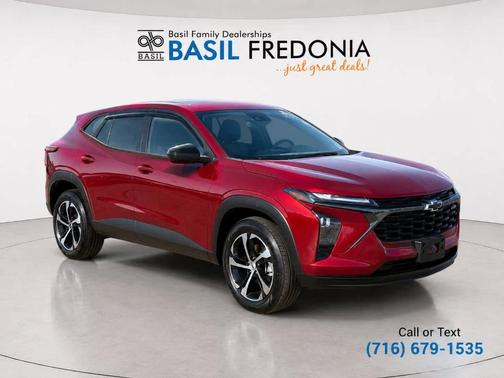 Crimson Metallic 2024 Chevrolet Trax 1RS