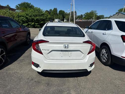 White Orchid Pearl 2016 Honda Civic EX