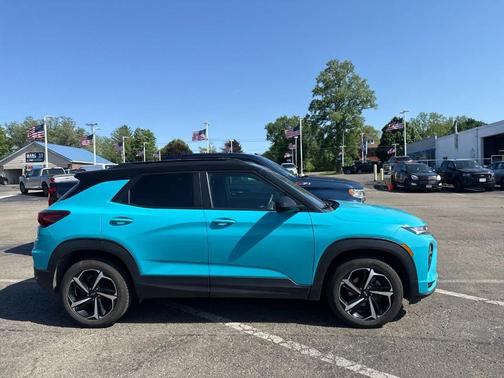 Oasis Blue 2021 Chevrolet Trailblazer RS