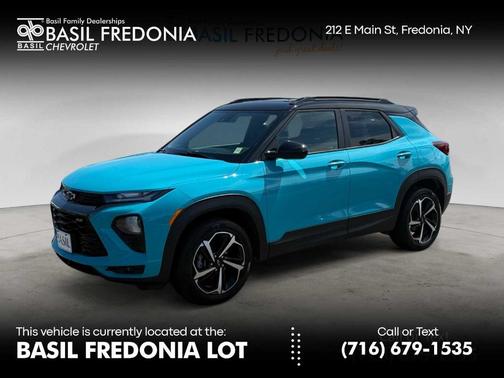 Oasis Blue 2021 Chevrolet Trailblazer RS