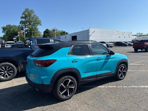 Oasis Blue 2021 Chevrolet Trailblazer RS