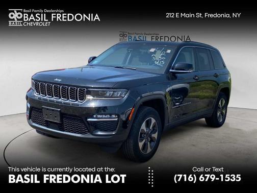 Diamond Black 2023 Jeep Grand Cherokee 4xe Base