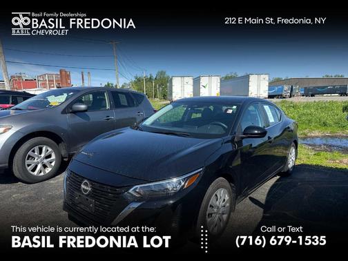Black 2024 Nissan Sentra S