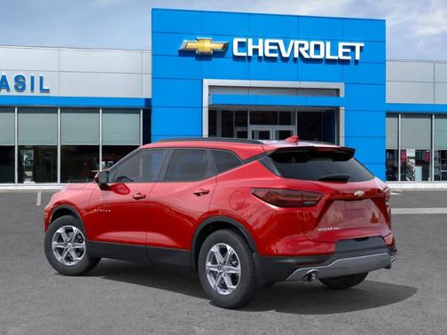 Radiant Red 2026 Chevrolet Blazer LT