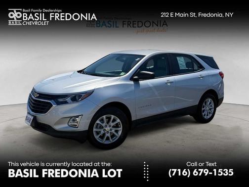 Silver Ice Metallic 2021 Chevrolet Equinox LS