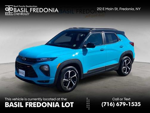 Oasis Blue 2022 Chevrolet Trailblazer RS
