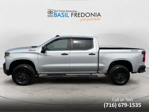 Silver Ice Metallic 2020 Chevrolet Silverado 1500 Custom Trail Boss