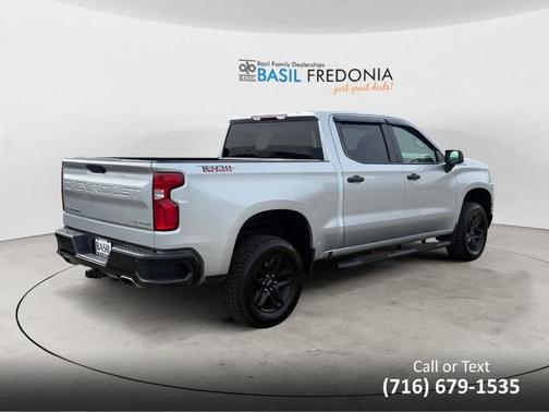 Silver Ice Metallic 2020 Chevrolet Silverado 1500 Custom Trail Boss