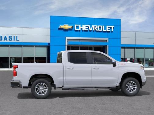 Summit White 2026 Chevrolet Silverado 1500 LT