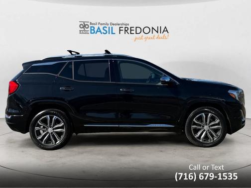 Ebony Twilight Metallic 2018 GMC Terrain Denali