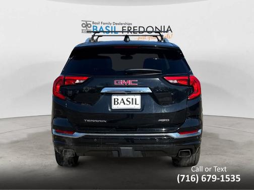 Ebony Twilight Metallic 2018 GMC Terrain Denali