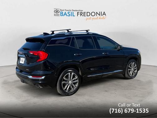 Ebony Twilight Metallic 2018 GMC Terrain Denali