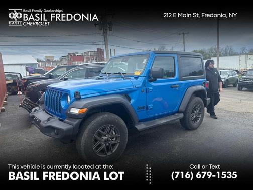 Black Clearcoat 2024 Jeep Wrangler Sport