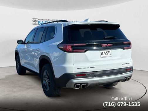 Summit White 2025 GMC Acadia Elevation