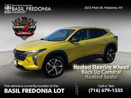 Nitro Yellow 2024 Chevrolet Trax 1RS
