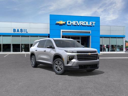 Gray 2026 Chevrolet Traverse LT