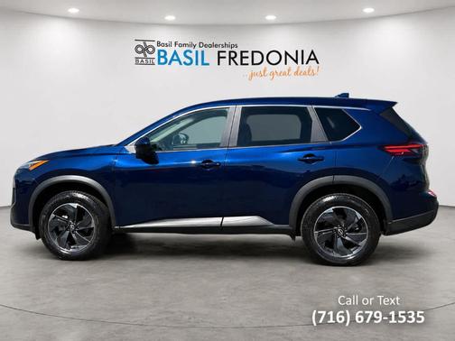 Deep Ocean Blue 2025 Nissan Rogue SV