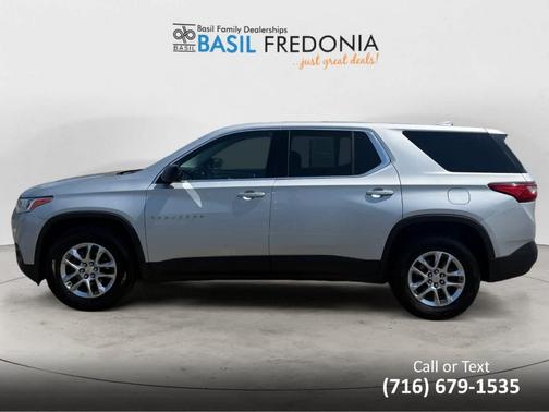 Silver Ice Metallic 2020 Chevrolet Traverse LS