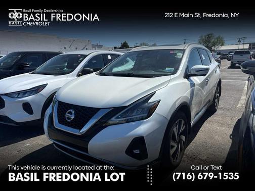 Pearl White Tri-Coat 2022 Nissan Murano SL