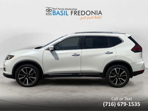 White 2018 Nissan Rogue SL