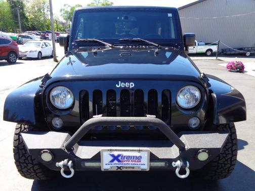 Black 2015 Jeep Wrangler Unlimited Sahara