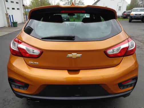 Orange 2017 Chevrolet Cruze LT