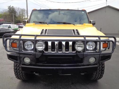 Yellow 2003 Hummer H2 Base