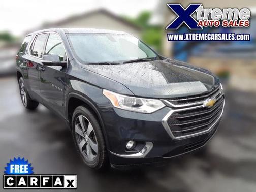 Gray 2019 Chevrolet Traverse LT Leather