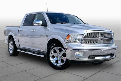 Bright Silver Metallic Clearcoat 2010 Dodge Ram 1500 Laramie