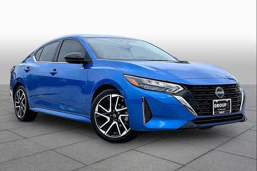 Electric Blue Metallic 2025 Nissan Sentra SR