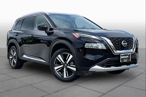 Super Black 2023 Nissan Rogue Platinum
