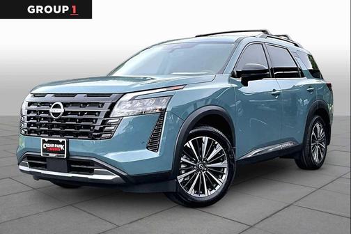 Baltic Teal 2026 Nissan Pathfinder Platinum