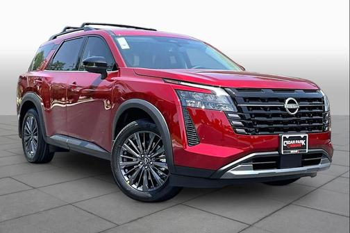 Scarlet Ember Tintcoat 2026 Nissan Pathfinder SL