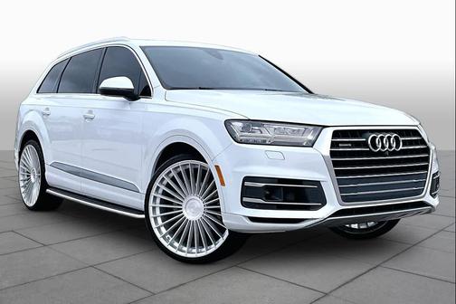Glacier White Metallic 2018 Audi Q7 3.0T Prestige