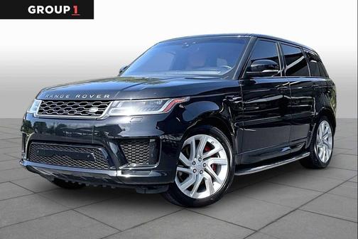 BLACK 2019 Land Rover Range Rover Sport Supercharged Dynamic