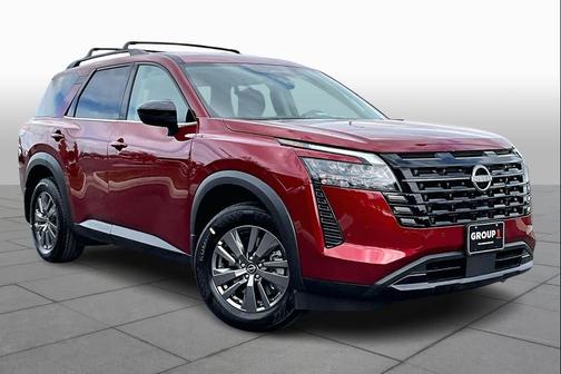 Scarlet Ember Tintcoat 2026 Nissan Pathfinder SV
